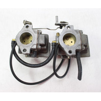 432436 432437 Johnson Evinrude 1988-93 Upper & Lower Carburetor SET 40 HP 2 Cyl