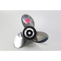 14-3/8 x 15 Stainless Steel Propeller Johnson Evinrude Yamaha 15 Spline 6 MO WARRANTY