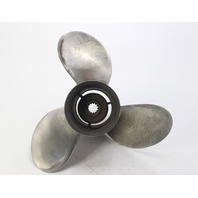 13 x 19 Stainless Steel Propeller Johnson Evinrude Suzuki 13 Spline 6 MO WTY