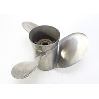 13 x 19 Stainless Steel Propeller Johnson Evinrude Suzuki 13 Spline 6 MO WTY