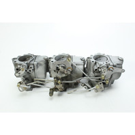 386268 386269 386270 OMC Carburetor Set 70 HP 1974 3 Cylinder REBUILD READY
