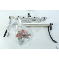 Suzuki 2001 2002 - 2011 Delivery Pipe W/ Fuel Cooler & Injectors 90 100 115 HP