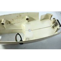 OEM Johnson Evinrude Lower Engine Cover Cowl Set W/Trim Switch Electric Start