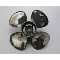 5008225 OEM Johnson Evinrude 1979+ 11 x 7 Aluminum 4 Blade Propeller 15-30 HP
