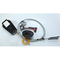 OEM Mercury Concealed Side Mount Control Box W/Trim Switch 5' Harness 9' Cable