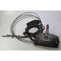 OEM Mercury Side Mount Concealed Remote Control Box W/ Key 11' Cables 14' Harness