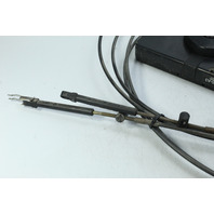 OEM Mercury Side Mount Concealed Remote Control Box W/ Key 11' Cables 14' Harness