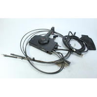 OEM Mercury Side Mount Concealed Remote Control Box W/ Key 11' Cables 14' Harness