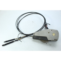 Johnson Evinrude OMC Binnacle Mount Control Box W/ Trim Switch SHIFTS SMOOTHLY