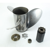 48-16548A45 Mercury Mariner 14-1/4 x 23 Stainless Propeller 40-140 HP 6 MO WTY