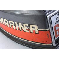 OEM Mercury & Mariner Top Upper Cowling Hood Engine Cover 60 HP GOOD CONDITION