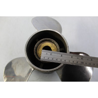 Michigan Wheel RH Stainless 13-1/2 X 23 Propeller 15 Spline 6 MONTH HUB WARRANTY