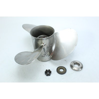 Solas New Saturn 3 Blade 13 1/2 X 15 RH Propeller Stainless 6 MONTH HUB WARRANTY