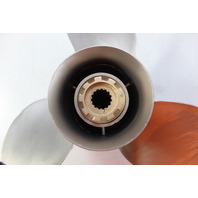 Mercury Outboard Solas RH 13 X 19 Stainless Propeller 15 Spline GOOD CONDITION