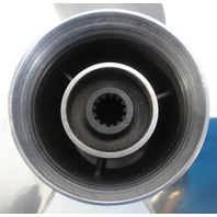 PowerTech Suzuki Stainless Propeller 13-1/4 x 17 RH 13 Spline 6 MONTHWARRANTY