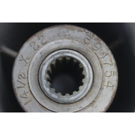 14-1/2 x 22 Stainless Steel Raker Propeller Johnson Evinrude 15 Spline 6 MO WTY