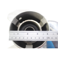 14-1/2 x 22 Stainless Steel Raker Propeller Johnson Evinrude 15 Spline 6 MO WTY