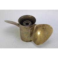 OEM Mercury RH Propeller 2 Blade 15 Spline Brass 6 MONTH HUB WARRANTY