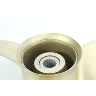 OEM Mercury RH Propeller 3 Blade 15 Spline Bronze / Brass 6 MONTH HUB WARRANTY