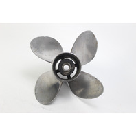 431718 Johnson Evinrude STT Propeller 13-1/4 x 25 4 Blade 15 Spline 6 MO HUB WTY