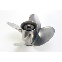 431718 Johnson Evinrude STT Propeller 13-1/4 x 25 4 Blade 15 Spline 6 MO HUB WTY