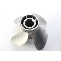 14-1/2 x 21 Stainless Steel Turbo OSI Propeller Yamaha V6 150-300 HP No Hub