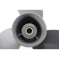 NEW 15-1/2 x 17 Aluminum Propeller Honda Mercury Yamaha 15 Spline 6 MO WARRANTY