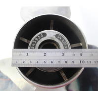 345933 14-1/2 x 19 Stainless RH Propeller Yamaha 15 Spline 6 MONTH HUB WARRANTY