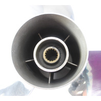345933 14-1/2 x 19 Stainless RH Propeller Yamaha 15 Spline 6 MONTH HUB WARRANTY
