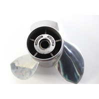 345933 14-1/2 x 19 Stainless RH Propeller Yamaha 15 Spline 6 MONTH HUB WARRANTY