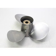 WBA3R8PM70  Mercury 12 x 9 Stainless Propeller 25-75 HP 1972+ NEW HUB 6 MO WTY