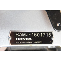 50201-ZW9-C00ZB Honda 2007-Up Swivel & Transom Bracket Set 15" BF 8 9.9 15 20 HP