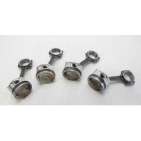825011A1 825018A1 OEM Mercury 1995-2001 Piston & Rod Set of 4 STD 40 45 50 HP