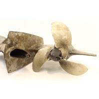 1978 1979 1980 - 1997 Johnson Evinrude Long 20" Splitcase Lower Unit 18 20 25 HP