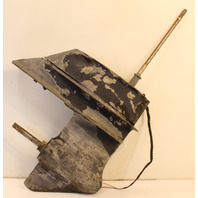 1968 Johnson Evinrude Electric Shift 15" Short Lower Unit Gearcase Foot 100 HP