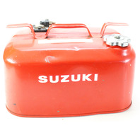 Vintage Suzuki Metal Outboard Portable Fuel Gas Tank 6 Gallon