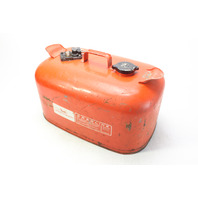 Vintage Johnson Evinrude Metal Portable Fuel Gas Tank 6 Gallon 22.5 Liter w/ Cap