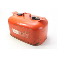 Vintage Johnson Evinrude Metal Portable Fuel Gas Tank 6 Gallon 22.5 Liter w/ Cap