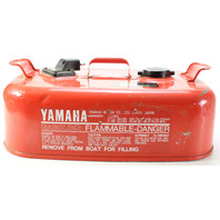 Vintage Yamaha Metal Outboard Portable Fuel Gas Tank 3.7 Gallon