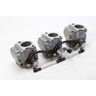 824924T38 Mercury 1994 - 2004 Carburetor Set 75 90 HP Top Middle Bottom As-Is