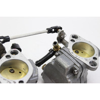 824924T38 Mercury 1994 - 2004 Carburetor Set 75 90 HP Top Middle Bottom As-Is