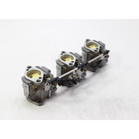 824924T38 Mercury 1994 - 2004 Carburetor Set 75 90 HP Top Middle Bottom As-Is