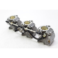 824924T38 Mercury 1994 - 2004 Carburetor Set 75 90 HP Top Middle Bottom As-Is