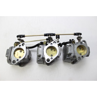 824924T38 Mercury 1994 - 2004 Carburetor Set 75 90 HP Top Middle Bottom As-Is