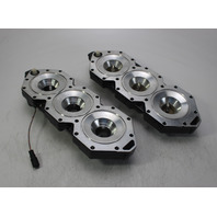 NEW 439562 439563 Johnson Evinrude 1997-1998 Ficht Cylinder Head Set 150 HP V6