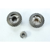 NEW Johnson Evinrude Complete 3 Piece Gear Set OEM OMC Outboard Lower Unit Gear