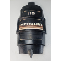 Mercury Front Cowling Cover Latch Medallion 115 HP Power Trim 15-3/4" x 8-3/4"