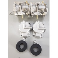398340 398347 Johnson Evinrude 1989-1993 Carburetor Set 40 48 50 HP REBUILT!