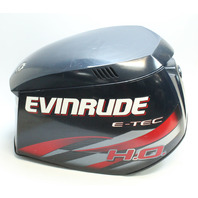 285734 Evinrude 2010-2012 ETEC Hood Cover Cowl Cowling HO 200 225 250 300 HP V6