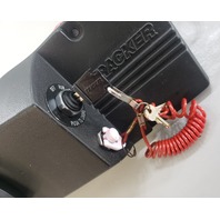 Johnson Evinrude OMC Concealed Side Mount Remote Control Box W/ Trim Switch Key